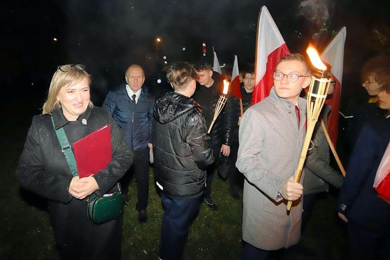 Uroczystość patriotyczna "Olkuszanie dla Niepodległej"